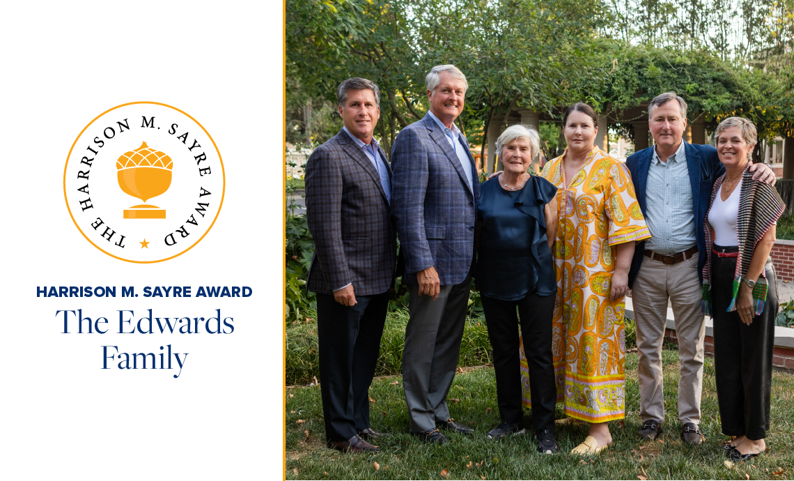 2025 Harrison M. Sayre Award Honorees, the Edwards Family