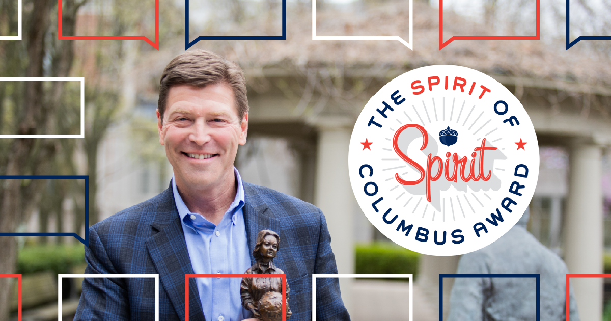 Meet The Spirit of Columbus® Award 2025 Honoree, Dr. David Harrison!
